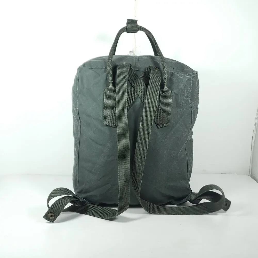 Fjallraven Kanken 23510 Medium Gray Nylon Swedish Daypack Backpack